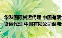 华泓国际货运代理 中国有限公司深圳分公司（关于华泓国际货运代理 中国有限公司深圳分公司简介）