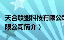 天合联盟科技有限公司（关于天合联盟科技有限公司简介）