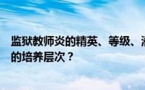 监狱教师炎的精英、等级、潜力、技能、信任度有哪些推荐的培养层次？