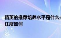 精英的推荐培养水平是什么杰西卡的水平、潜力、技能、信任度如何 