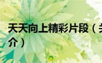 天天向上精彩片段（关于天天向上精彩片段简介）