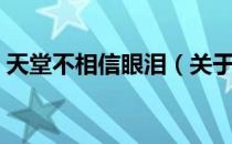 天堂不相信眼泪（关于天堂不相信眼泪简介）