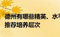 德州有哪些精英、水平、潜力、技能、信任的推荐培养层次 