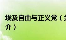 埃及自由与正义党（关于埃及自由与正义党简介）