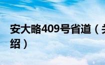 安大略409号省道（关于安大略409号省道介绍）