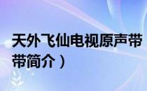 天外飞仙电视原声带（关于天外飞仙电视原声带简介）