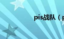 pis战队（pis代练团）