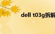 dell t03g拆解（dell t03g）