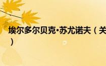 埃尔多尔贝克·苏尤诺夫（关于埃尔多尔贝克·苏尤诺夫简介）