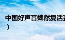 中国好声音魏然复活赛视频（中国好声音魏然）