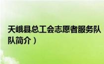 天峨县总工会志愿者服务队（关于天峨县总工会志愿者服务队简介）