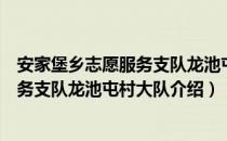 安家堡乡志愿服务支队龙池屯村大队（关于安家堡乡志愿服务支队龙池屯村大队介绍）