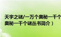 天宇之谜/一万个奥秘一千个谜丛书（关于天宇之谜/一万个奥秘一千个谜丛书简介）