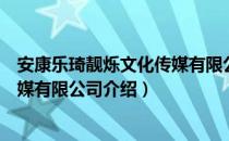 安康乐琦靓烁文化传媒有限公司（关于安康乐琦靓烁文化传媒有限公司介绍）