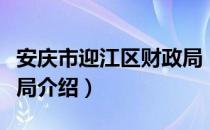 安庆市迎江区财政局（关于安庆市迎江区财政局介绍）