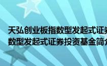 天弘创业板指数型发起式证券投资基金（关于天弘创业板指数型发起式证券投资基金简介）