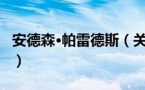 安德森·帕雷德斯（关于安德森·帕雷德斯介绍）