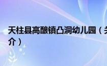 天柱县高酿镇凸洞幼儿园（关于天柱县高酿镇凸洞幼儿园简介）