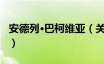 安德列·巴柯维亚（关于安德列·巴柯维亚介绍）