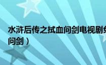 水浒后传之拭血问剑电视剧免费观看全集（水浒后传之拭血问剑）