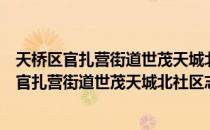 天桥区官扎营街道世茂天城北社区志愿服务队（关于天桥区官扎营街道世茂天城北社区志愿服务队简介）