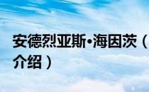 安德烈亚斯·海因茨（关于安德烈亚斯·海因茨介绍）