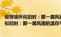 安得情怀似旧时：那一袭风雨的温存与凄凉（关于安得情怀似旧时：那一袭风雨的温存与凄凉介绍）