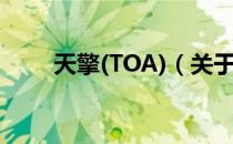 天擎(TOA)（关于天擎(TOA)简介）