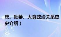 唐、吐蕃、大食政治关系史（关于唐、吐蕃、大食政治关系史介绍）