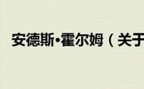 安德斯·霍尔姆（关于安德斯·霍尔姆介绍）