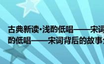 古典新读·浅酌低唱——宋词背后的故事（关于古典新读·浅酌低唱——宋词背后的故事介绍）