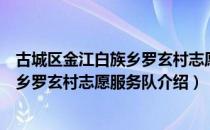 古城区金江白族乡罗玄村志愿服务队（关于古城区金江白族乡罗玄村志愿服务队介绍）