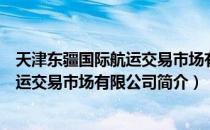 天津东疆国际航运交易市场有限公司（关于天津东疆国际航运交易市场有限公司简介）