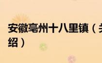 安徽亳州十八里镇（关于安徽亳州十八里镇介绍）