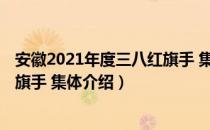 安徽2021年度三八红旗手 集体（关于安徽2021年度三八红旗手 集体介绍）