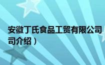 安徽丁氏食品工贸有限公司（关于安徽丁氏食品工贸有限公司介绍）