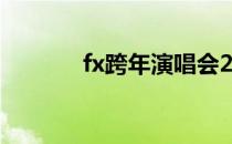 fx跨年演唱会2013（fx跨年）