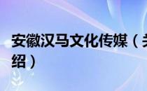 安徽汉马文化传媒（关于安徽汉马文化传媒介绍）