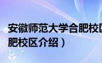 安徽师范大学合肥校区（关于安徽师范大学合肥校区介绍）