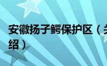 安徽扬子鳄保护区（关于安徽扬子鳄保护区介绍）