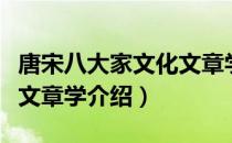 唐宋八大家文化文章学（关于唐宋八大家文化文章学介绍）