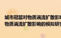 城市冠层对物质湍流扩散影响的模拟研究（关于城市冠层对物质湍流扩散影响的模拟研究简介）