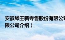 安徽滕王新零售股份有限公司（关于安徽滕王新零售股份有限公司介绍）