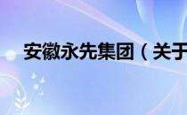 安徽永先集团（关于安徽永先集团介绍）