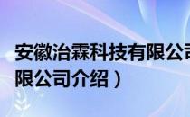 安徽治霖科技有限公司（关于安徽治霖科技有限公司介绍）