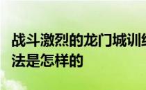 战斗激烈的龙门城训练水平低的平民阵容和打法是怎样的 