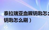 泰拉瑞亚血腥钥匙怎么刷的快（泰拉瑞亚血腥钥匙怎么刷）