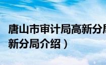 唐山市审计局高新分局（关于唐山市审计局高新分局介绍）