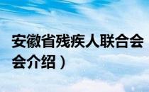 安徽省残疾人联合会（关于安徽省残疾人联合会介绍）