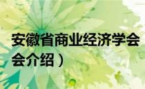 安徽省商业经济学会（关于安徽省商业经济学会介绍）